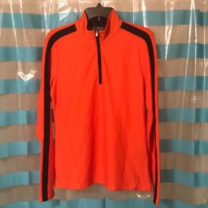 Orange Ralph Lauren active sweatshirt